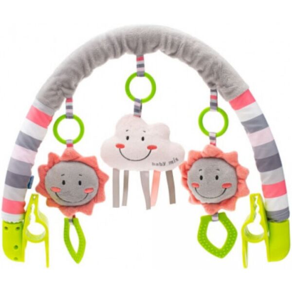 

Дуга для коляски Baby Mix TE-8649-92 Облако TE-8649-92, Pink Grey, розовый/серый (17754)