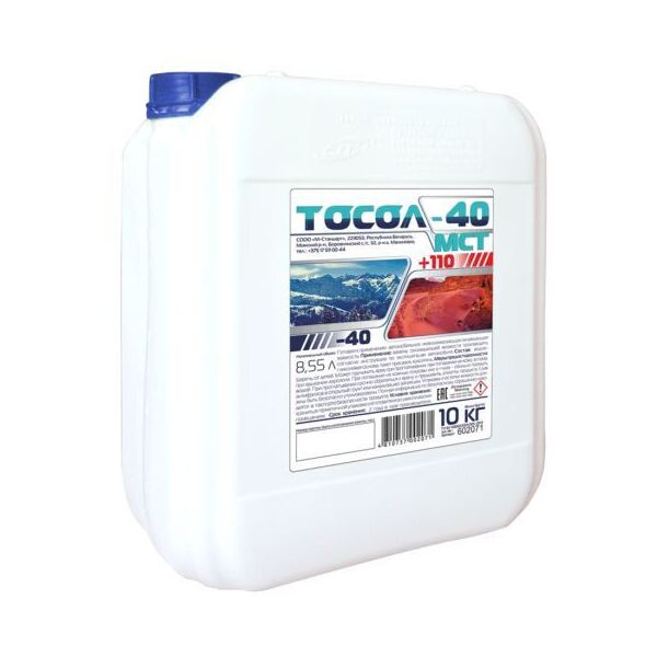 

Тосол-40 Мст, 10 кг син.