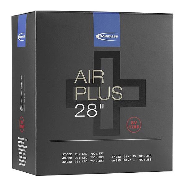 

Камера 28" x 1.90" (37/47-622/635) Schwalbe SV17AP AIR PLUS IB 40mm(TUB-96-64)
