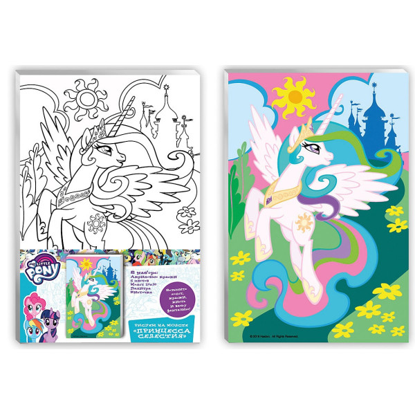 

Роспись по холсту Перо My Little Pony Принцесса Селеста (119549)