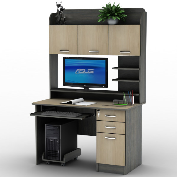 

Стол Тиса СУ-12 Стандарт Венге + дуб молочный