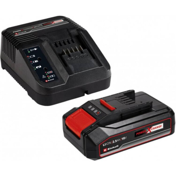 

Аккумулятор + зарядное устройство Einhell 18V 2,5 Ah PXC Starter Kit