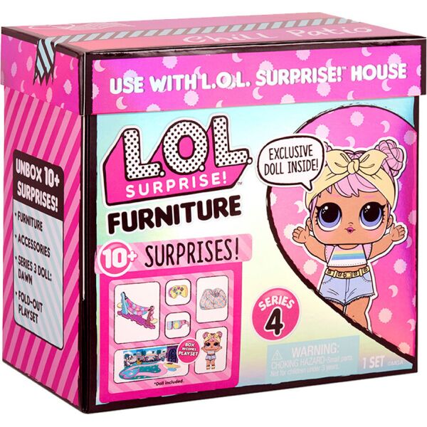

Игровой набор с куклой L.O.L. Surprise! серии Furniture - Леди-Релакс (572633)