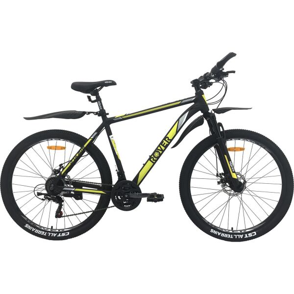 Акція на Велосипед ROVER X70 AIR 27,5" 20" black - white - yellow 2021 від Allo UA
