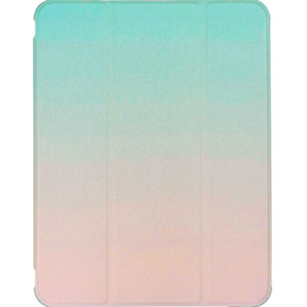 

Чехол-книжка Gradient Soft TPU BeCover с креплением Apple Pencil для Apple iPad 10.2 2019/2020/2021 Green-Pink (706574)