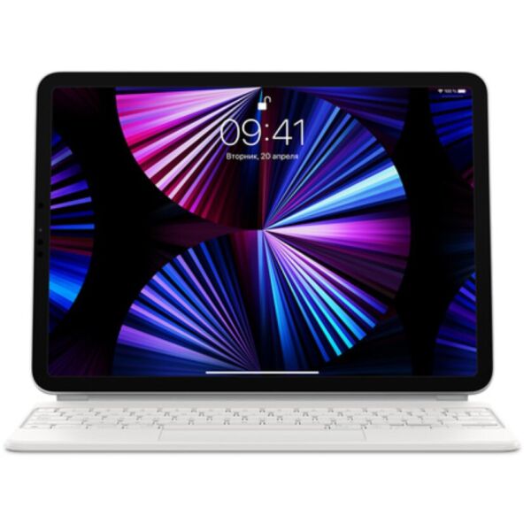 

Чехол-клавиатура Magic Keyboard Apple для iPad Pro 11 3gen и Air 4gen White (MJQJ3)