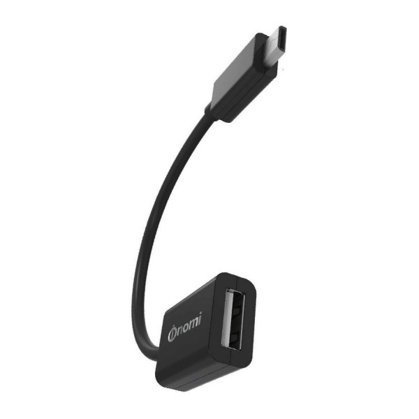 

Переходник Nomi OTG 01m USB micro 0,1м Black
