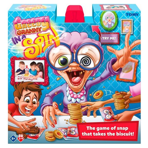 

Настольная игра-рулетка Tomy Жадная бабушка (Т73114)
