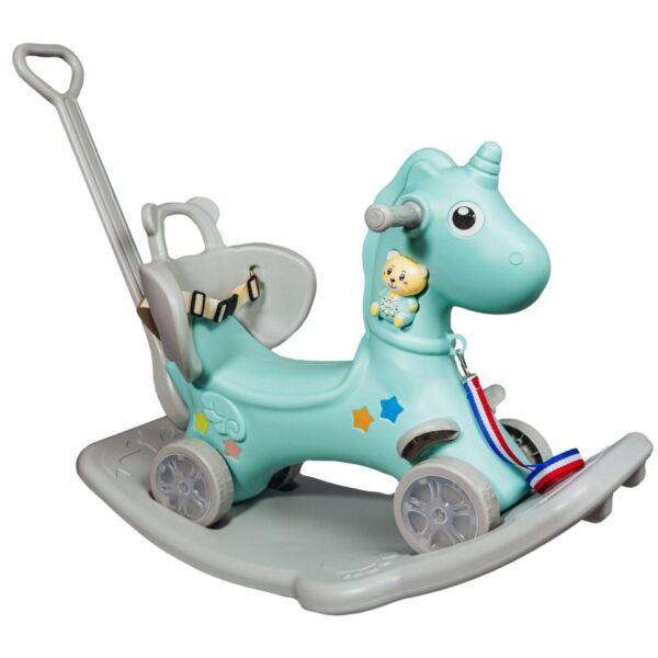 

Единорог качалка-каталка XOKO Play Pen RHO2 5 в 1 Голубой (RHO2-BL)