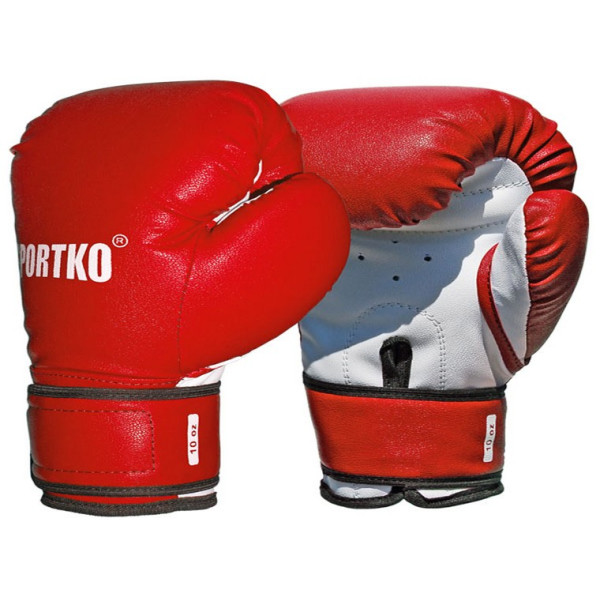 

Перчатки боксерские Sportko ПД2-10- oz (унций) красный (4662)