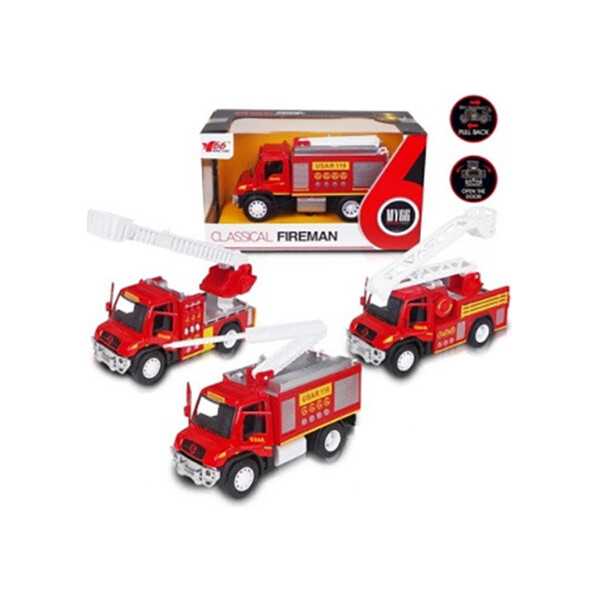 

Металлическая машинка 1:38 инерционная, свет, звук MING YUAN (MY66-D1222) (в ассортименте)