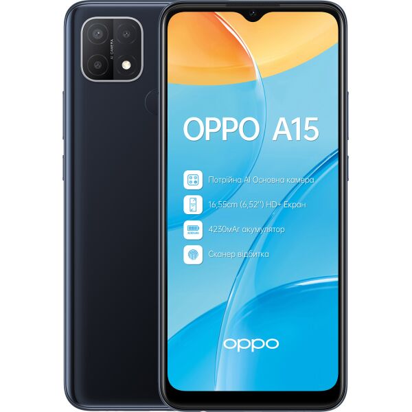 

OPPO A15 2/32Gb Black