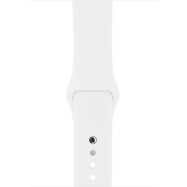 

Ремешок для Apple Watch 42mm White Sport Band (MJ4M2)