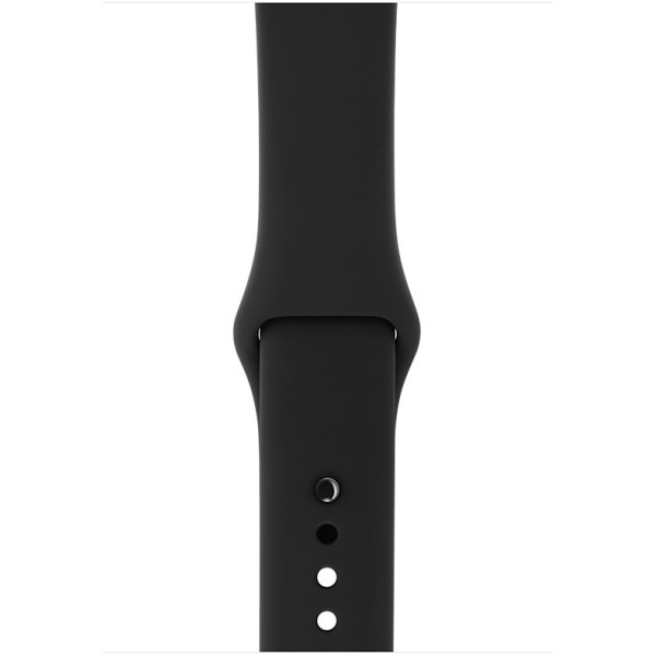 

Ремешок для Apple Watch 42mm Black Sport Band Space Black Pin (MJ4N2)