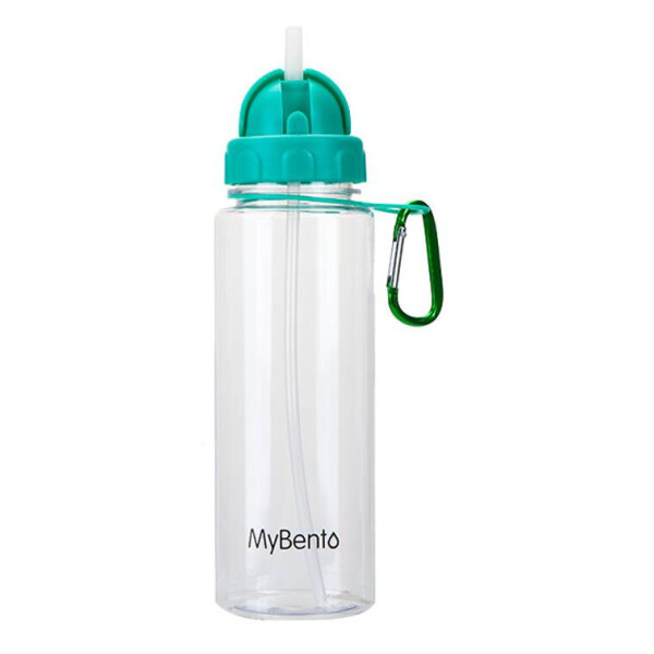 

Бутылка для воды Summit MyBento Bottle With Flip Straw зеленая 700 мл (17824)
