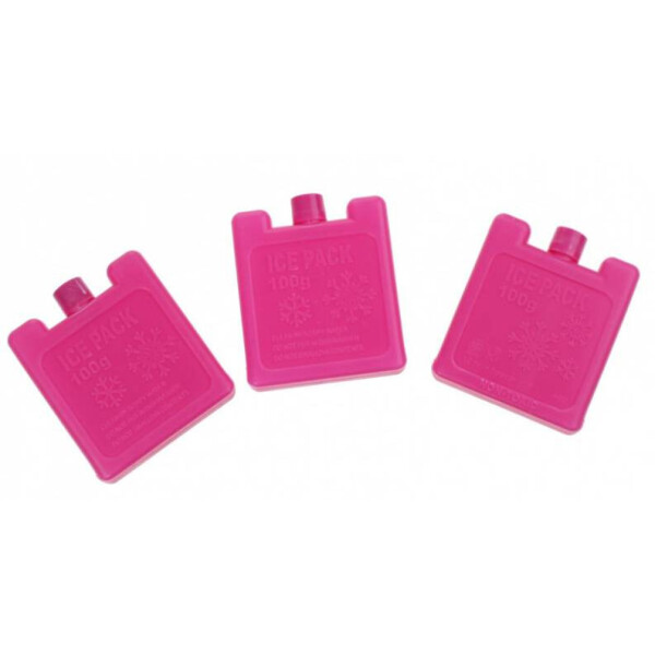 

Набор аккумуляторов холода Summit Set of 3 Cooler Blocks Pink 100 мл 3 шт. (20778)