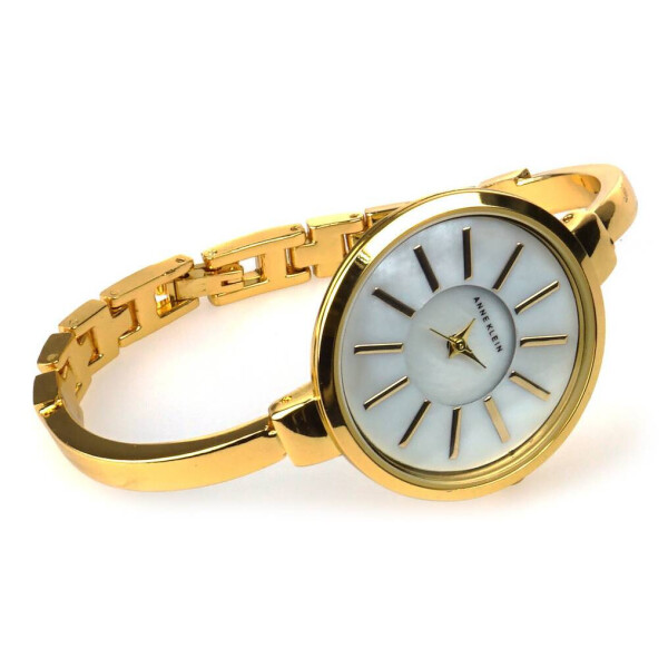 

Женские часы Anne Klein, цвет золото, Черный циферблат (Арт. 5326)
