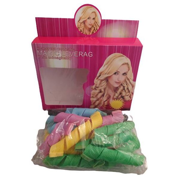 

Бигуди спиральные набор 18шт Hair WavZ 50 см
