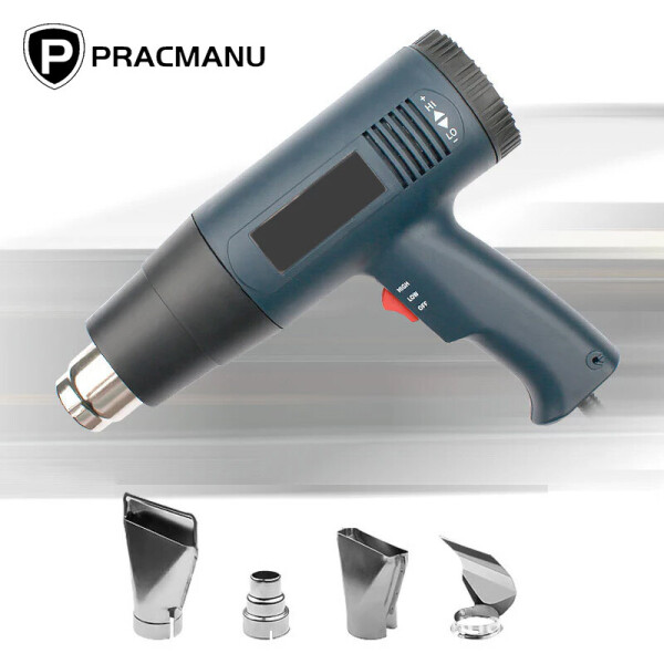 

Промышленный фен 2000W с насадкой PRACMANU RFQ11