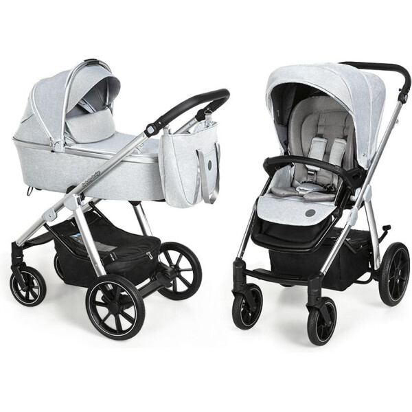 

Детская коляска универсальная 2 в 1 Baby Design Bueno 27 Light Gray (без вышивки) (203671)