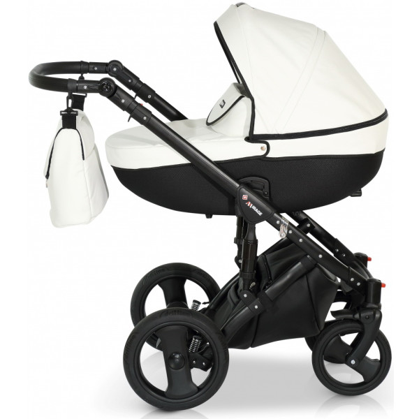 

Детская коляска универсальная 2 в 1 Verdi Mirage Eco Premium 06 white