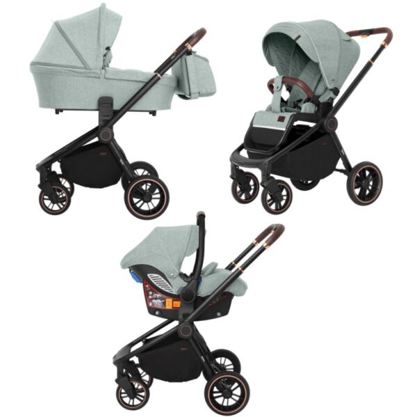 Универсальная коляска 3 в 1 Carrello Epica (Tea Green) Light Green (CRL-8511/1)
