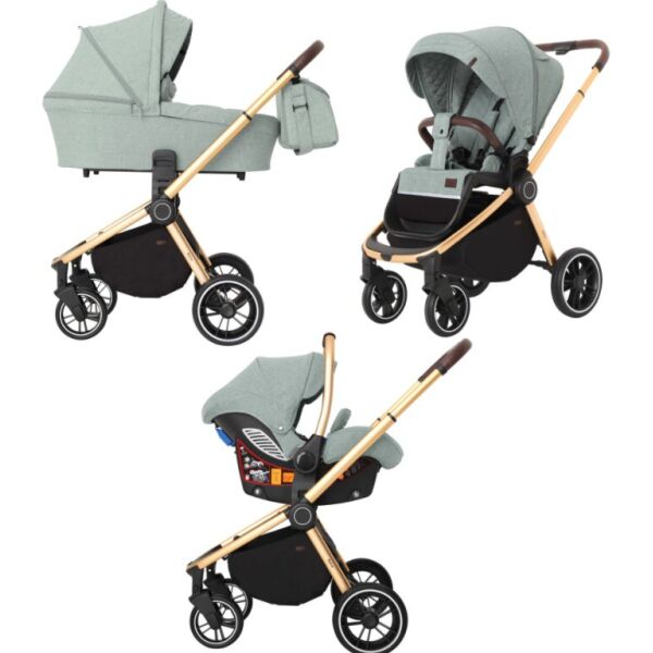 

Универсальная коляска 3 в 1 Carrello Epica (Tea Green) Light Green (CRL-8511)