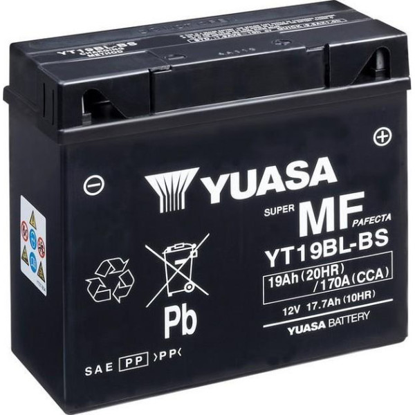 

МОТО Yuasa 12V 19Ah (YT19BL-BS)