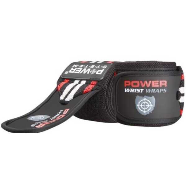 

Кистевые бинты Power System Wrist Wraps PS-3500 Red/Black