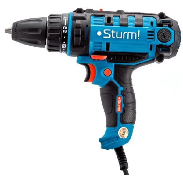 

Дрель шуруповёрт сетевой с регулировкой 550 Вт Sturm 2155P-Профи