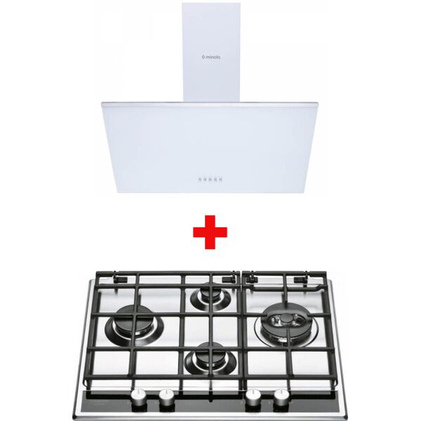 

Minola HDN 6222 WH/INOX 700 LED + PKLL 641D2\IX\HA