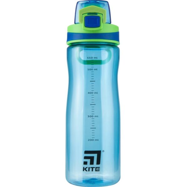 

Бутылочка для воды 650 мл голубая (K20-395-02)