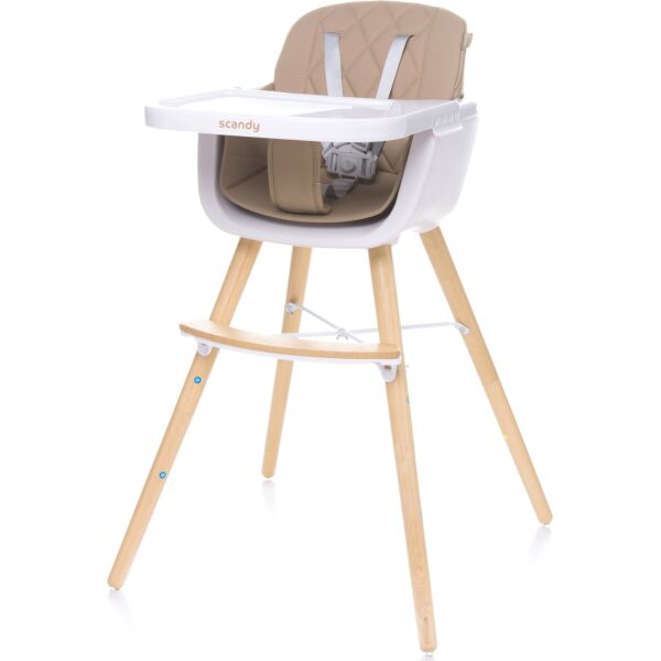 

Стульчик для кормления 4Baby Scandy camel (4SC05)