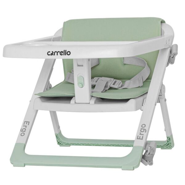 

Стульчик-бустер для кормления CARRELLO Ergo CRL-8403 Sand Beige с защитой от сползания и ремнями безопасности