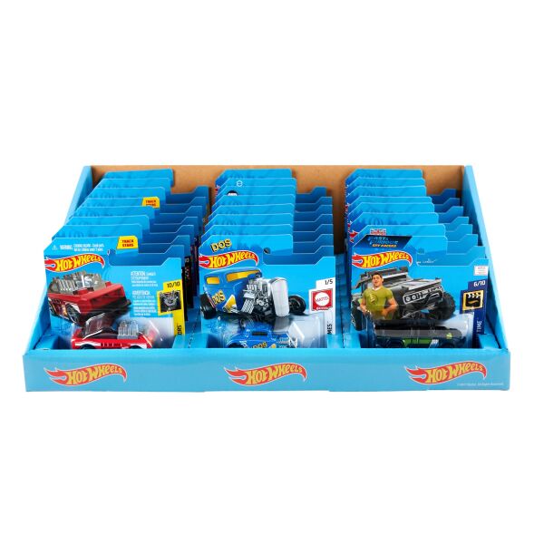 

Базовая машинка Mattel Hot Wheels (в ассорт., в дисплее 24 шт.) (N3758)