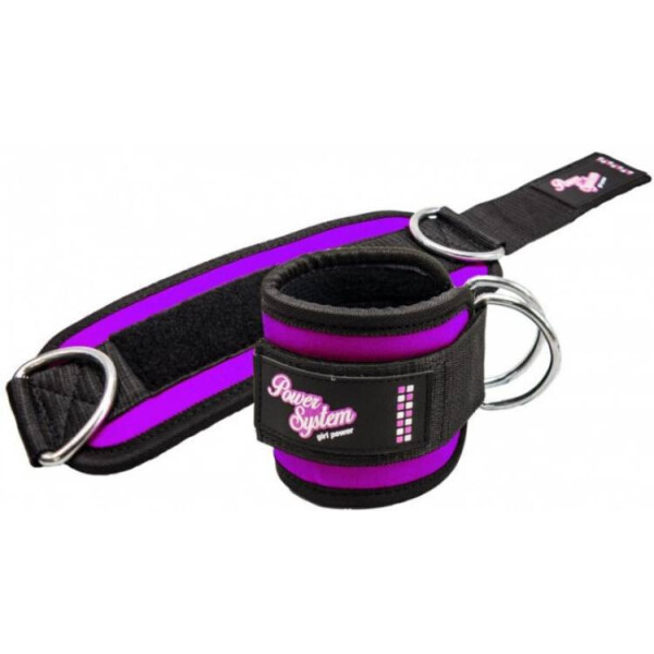 

Манжети на лодыжку Power System Ankle Strap Gym Babe PS-3450 Purple