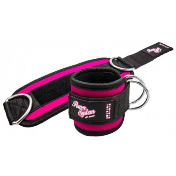 

Манжети на лодыжку Power System Ankle Strap Gym Babe PS-3450 Pink