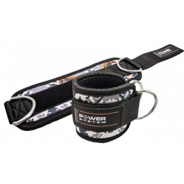 

Манжети на лодыжку Power System Ankle Strap Camo PS-3470 Grey/Black