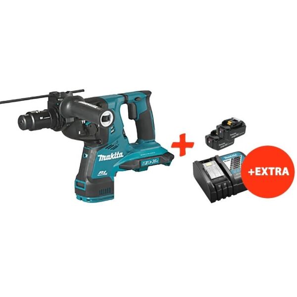 

Аккумуляторный перфоратор Makita DHR281Z+2 акк.18V 5 Ah+быстрозарядное ЗУ (DHR281RT2)