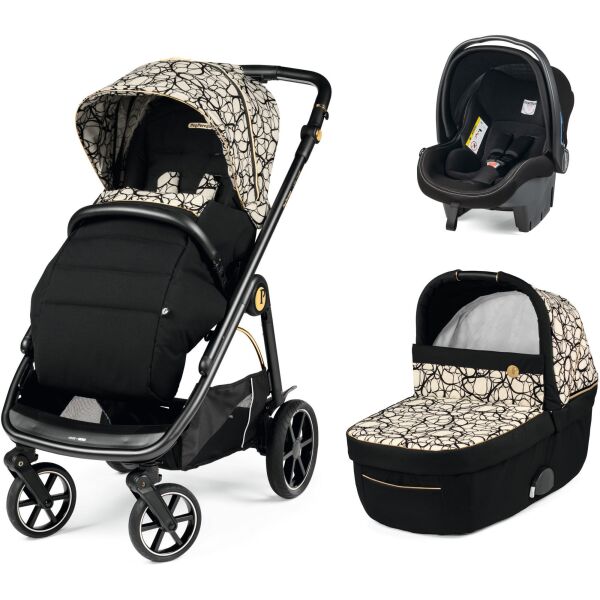 

Коляска универсальная 3 в 1 Peg-Perego Veloce Grafic Gold SL (PACK-VEL31SL50RO01)