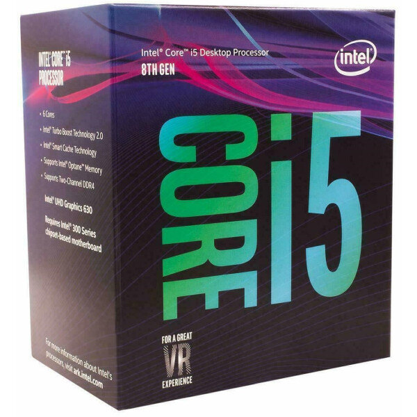 

Intel Core i5-8400 BX80684I58400 Socket 1151 Tray "Refurbished"