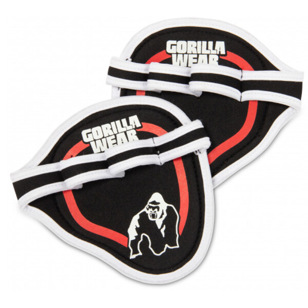

Прокладки для ладоней Gorilla Wear Palm Grip Pads Black/Red (4384302296)