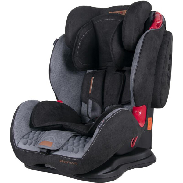 

Детское автокресло Coletto Sportivo grey + black