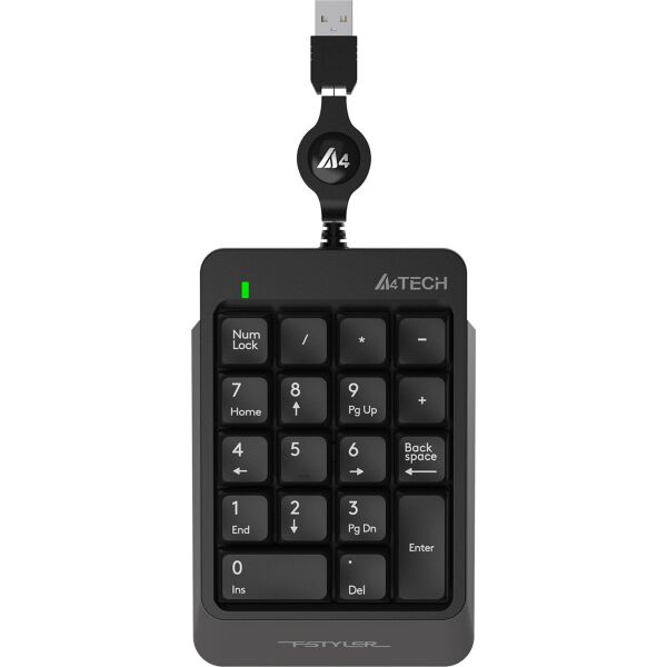 

Клавиатура цифровая A4-Tech Fstyler FK13 Grey USB