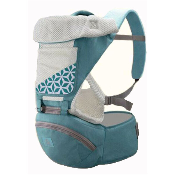 

Эргономичный рюкзак, кенгуру переноска, Хипсит Aіeвао (3 в 1) зеленый