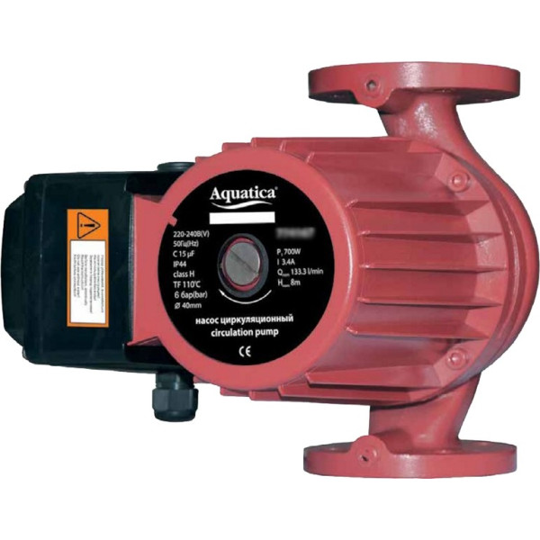 

Насос циркуляционный Aquatica 1.3 кВт Hmax 20.3 м 300 л/мин 50 мм (774198)