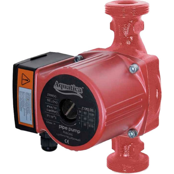

Насос циркуляционный Aquatica 100 Вт Hmax 6 м Qmax 75 л/мин 1" (774131)