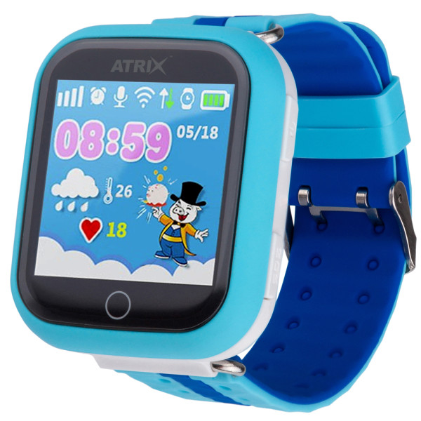 

- детские ATRIX Smart watch iQ100 Touch Blue