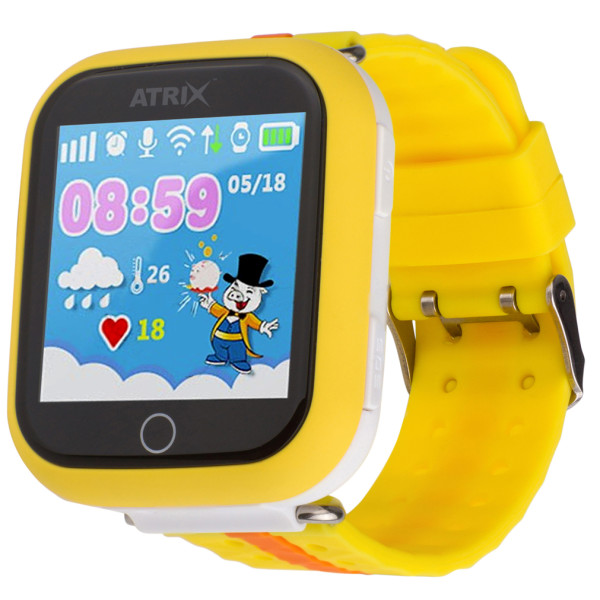 

- детские ATRIX Smart watch iQ100 Touch Orange