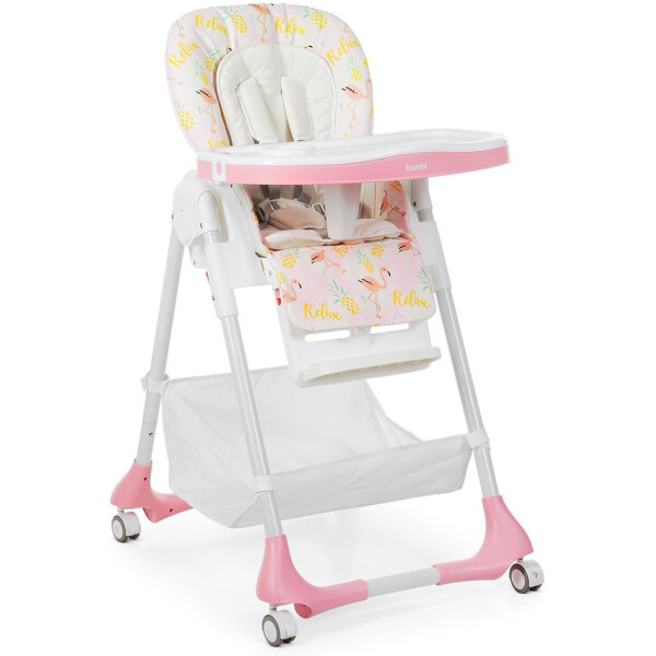 

Стульчик для кормления Bambi Flamingo M 3822-5 Pink (M 3822N)